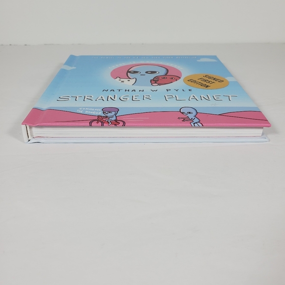 Signed Nathan W Pyle Stranger Planet Autographed First Edition Book NEW - Picture 4 of 8
